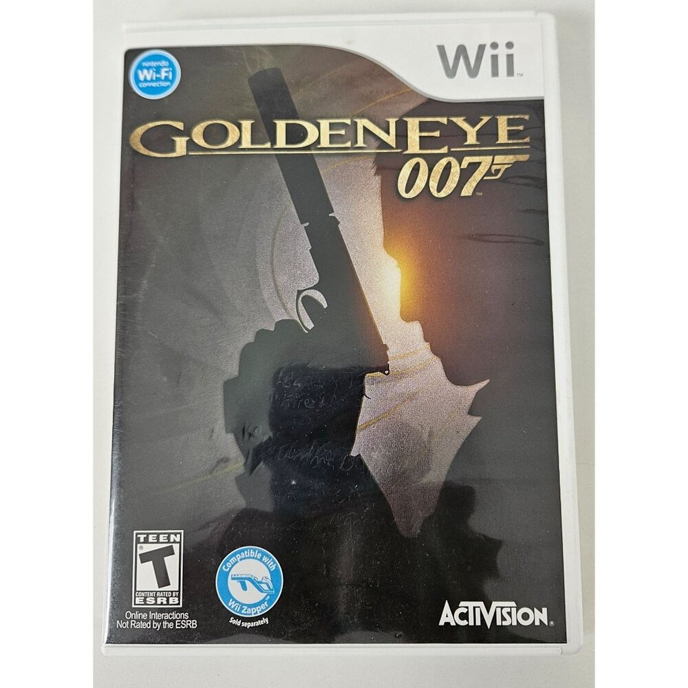 GoldenEye 007 Nintendo Wii Game With Case & Manual 2010
